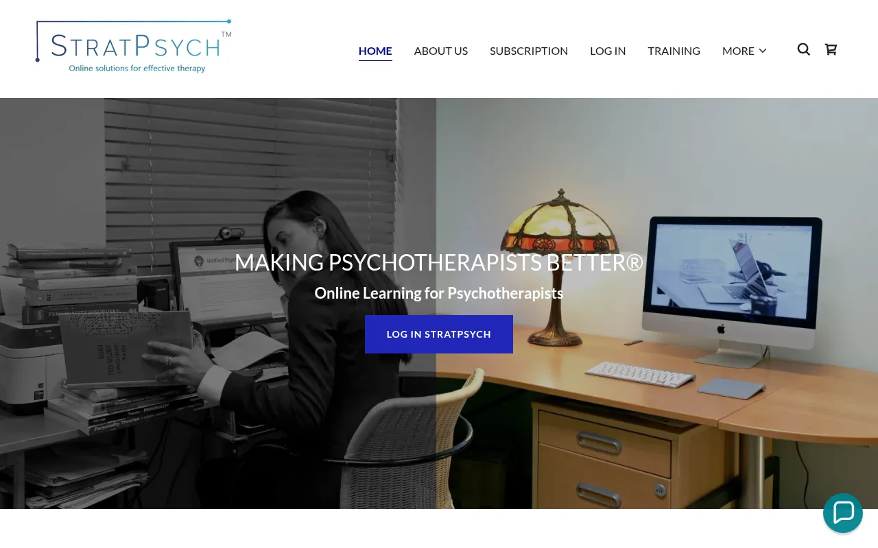 The old StratPsych home page.